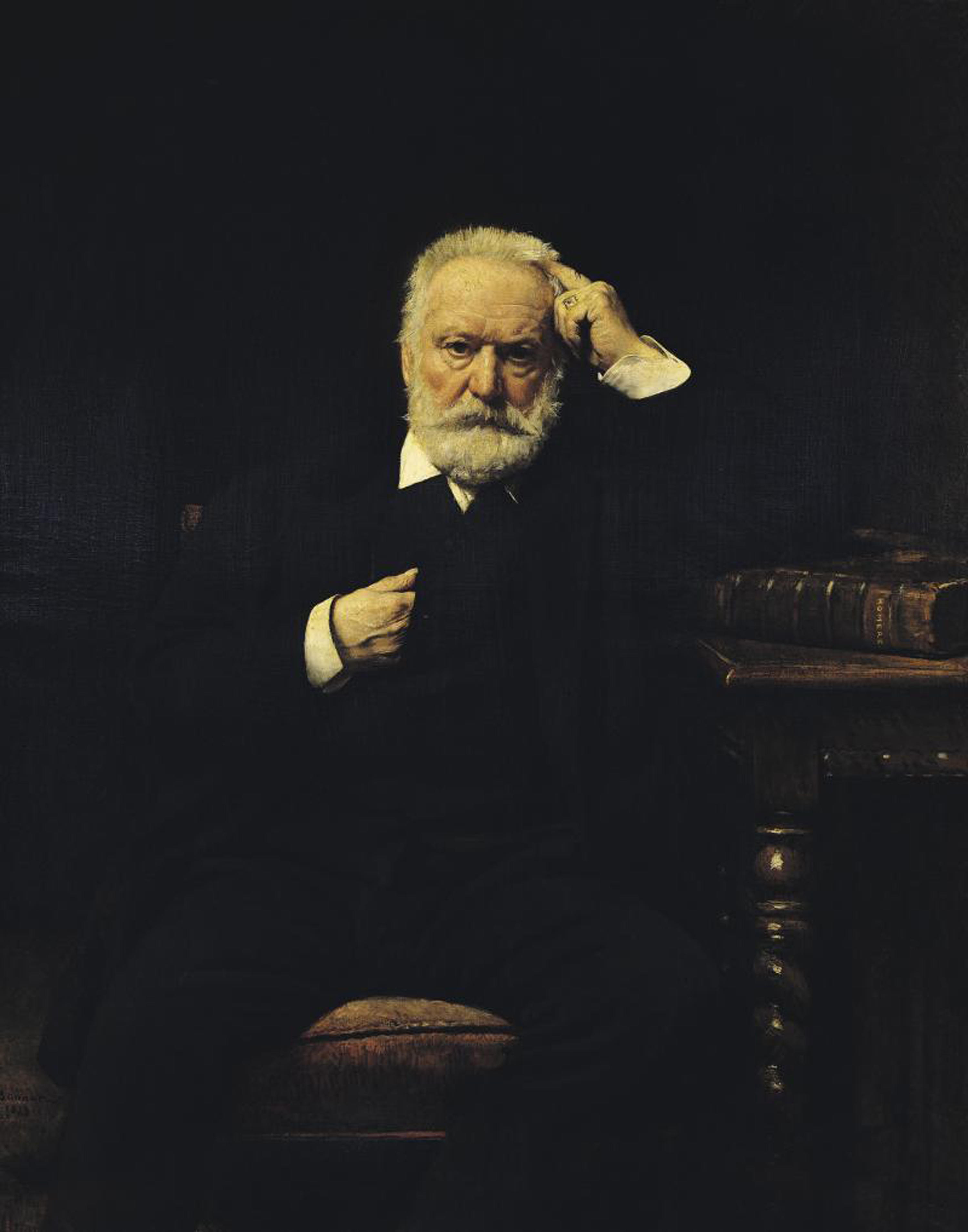 Ο συγγραφέας Victor Hugo